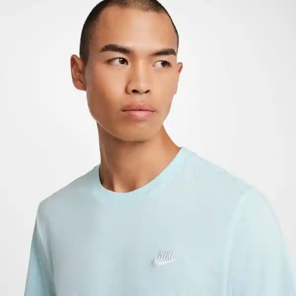 Nike Camiseta Manga Corta Hombre Azul Talla XL