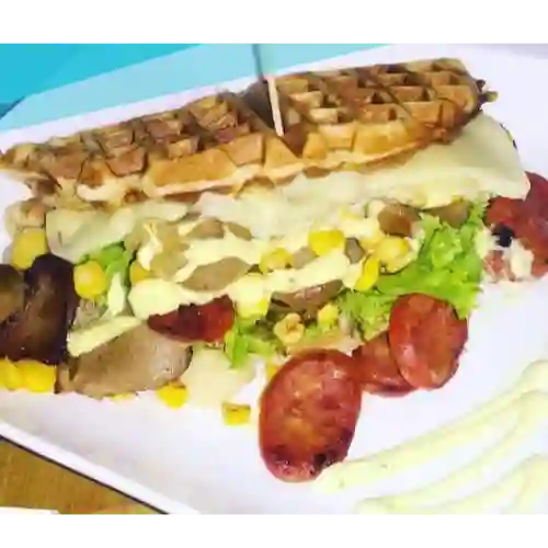 Sándwich Waffles Gourmet Del Campo