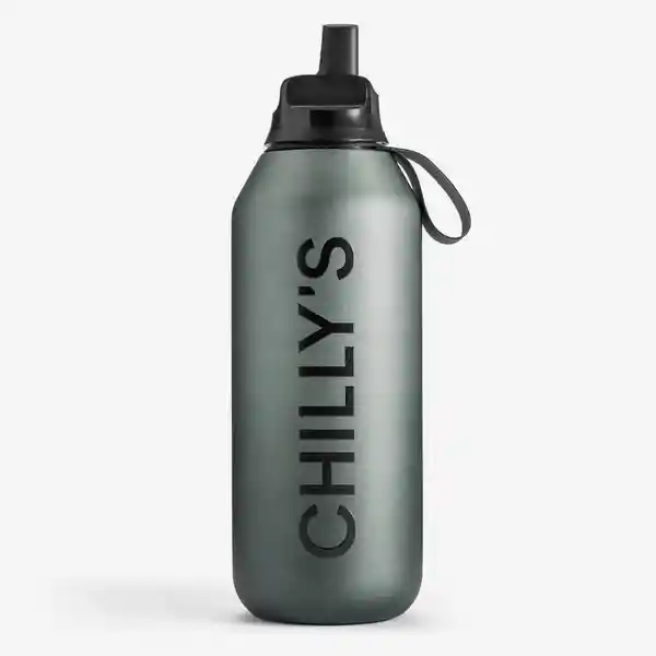 Chillys Botella Térmica Flip Gris Oscuro 500 mL