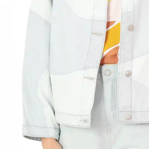 Chaqueta Cuello Sport Manga Larga Azul Talla M 680059