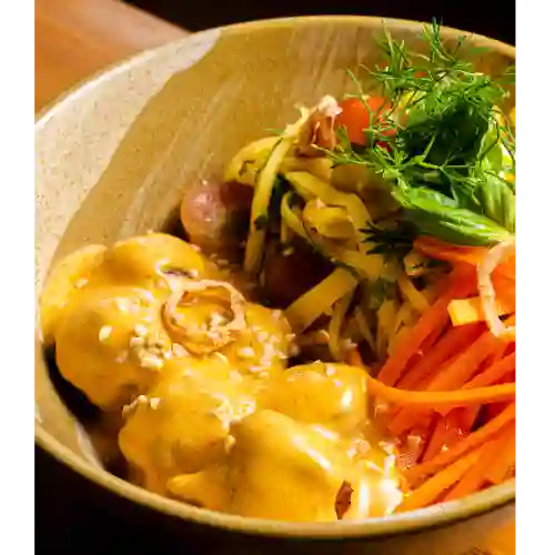 Bowl de Albondigas de Cerdo