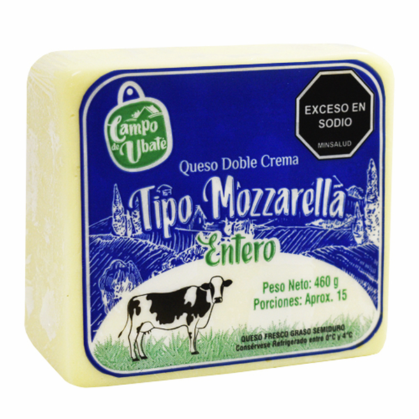 Ubate Queso Doble Crema 440 g