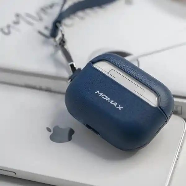 Momax Case Fusión Para Airpods Pro Azul Oscuro