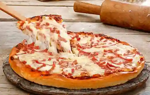 Mozzarella, jamón y queso