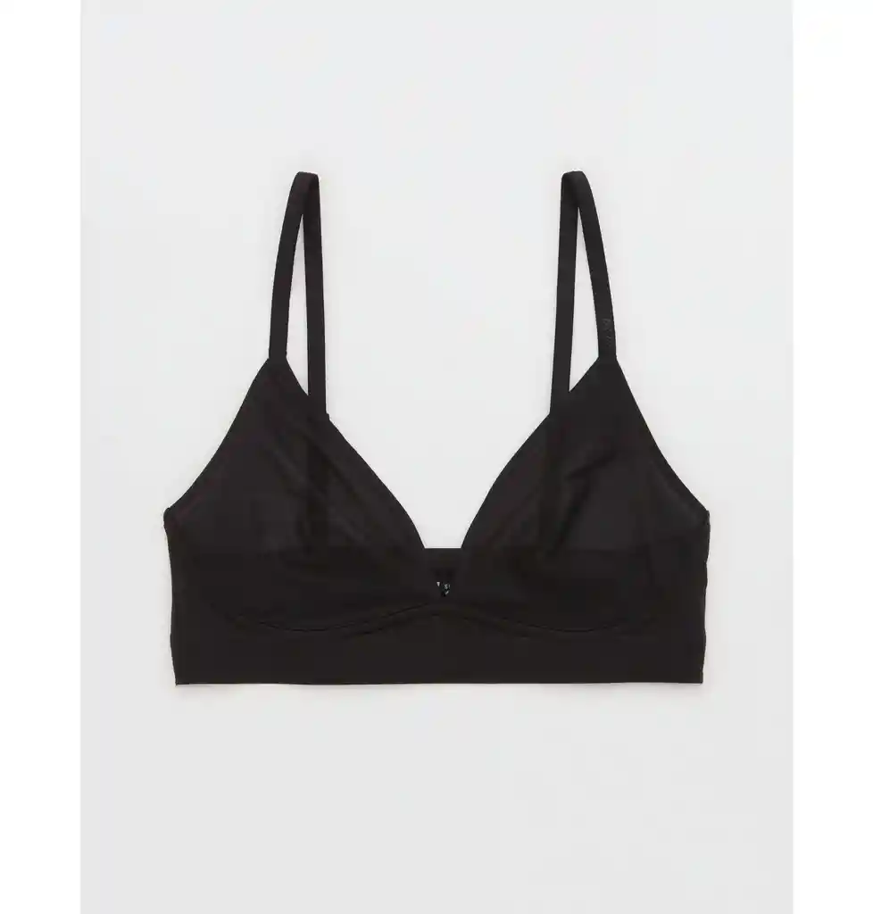 Bralette Negro Talla Small Aerie American Eagle