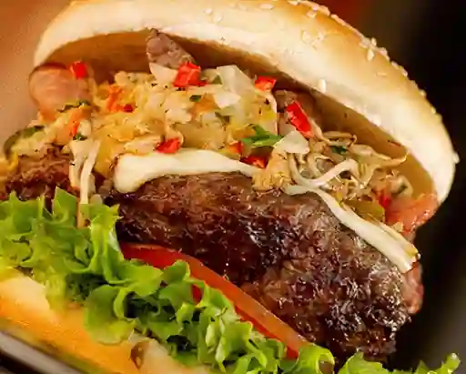 Jackie chan rock burger