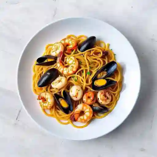 Lowmein de Mariscos