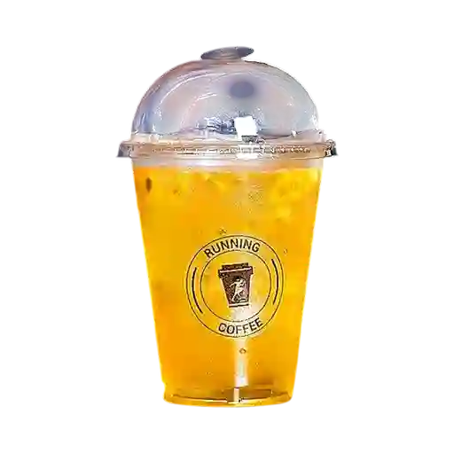 Soda de frutos amarillos