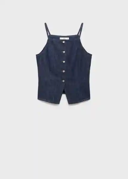 Top Lia Tejano Soft Talla S Mujer Mango