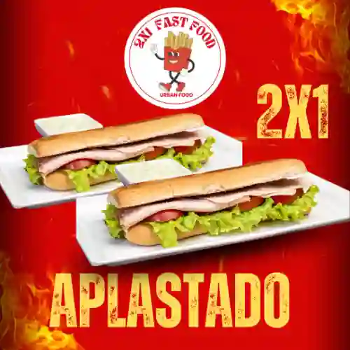 2x1 en Apastado de Jamon y Queso