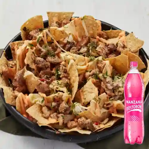 Combo Nachos Chingones + Postobón Manzana 1.5 L