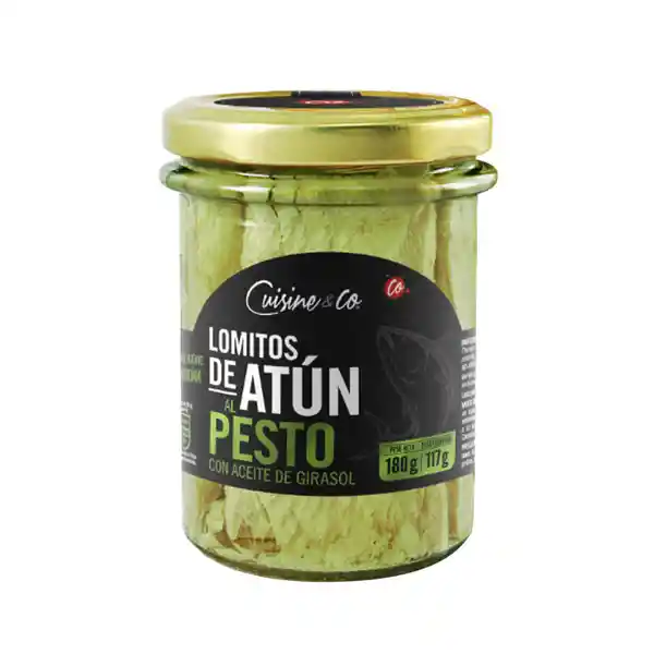 Atún Lomitos Pesto Aceite Girasol Cuisine & Co