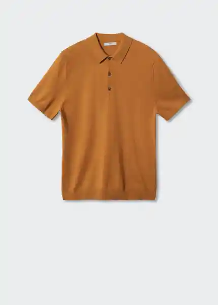 Camisa Polo Arraona Curry Talla XXL Hombre Mango