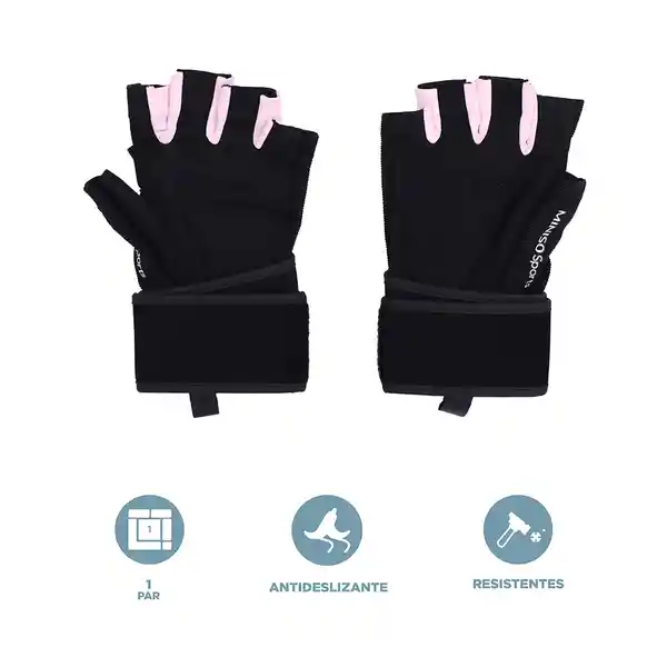 Guantes Antideslizantes Serie Sports Color Rosa Miniso