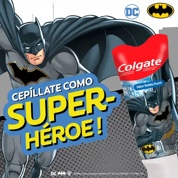 Colgate Crema Dental Super Héroes Niños 75 g