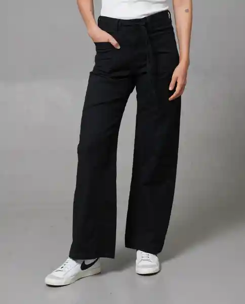 Pantalón Mujer Negro Talla 10 263G008NEG194007 Rifle
