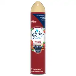 Glade Ambientador Aerosol Manzana Canela, 400ml