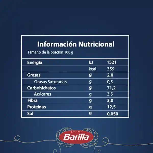 Pasta Tagliatelle Con Espinaca Barilla