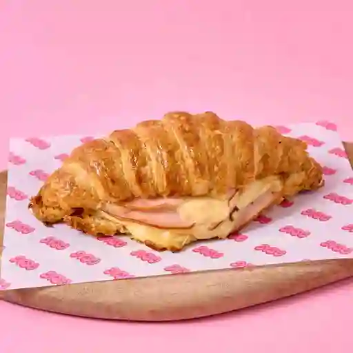 Croissant de pavo y queso