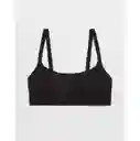 Bralette Negro Talla Medium Aerie American Eagle