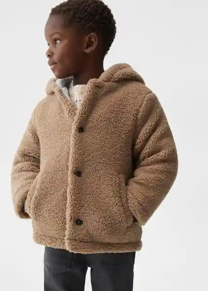 Abrigo Ciro Marron Talla 67 Niños Mango