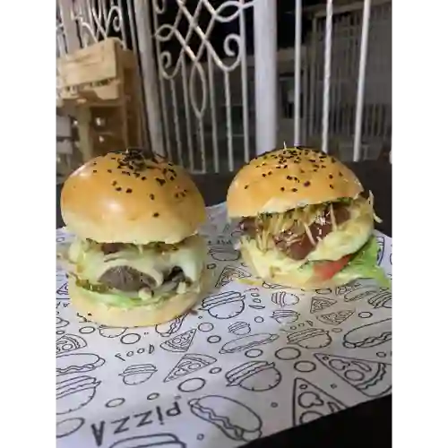 Hamburguesa Carne y Pollo