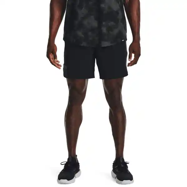 Under Armour Short Project Rock Unstoppable Hombre Negro T.XL