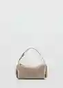 Bolso P Morgan Oro Talla 99 Mujer Mango