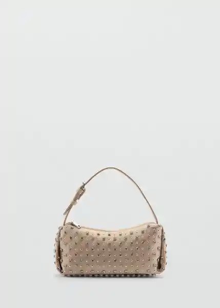 Bolso P Morgan Oro Talla 99 Mujer Mango