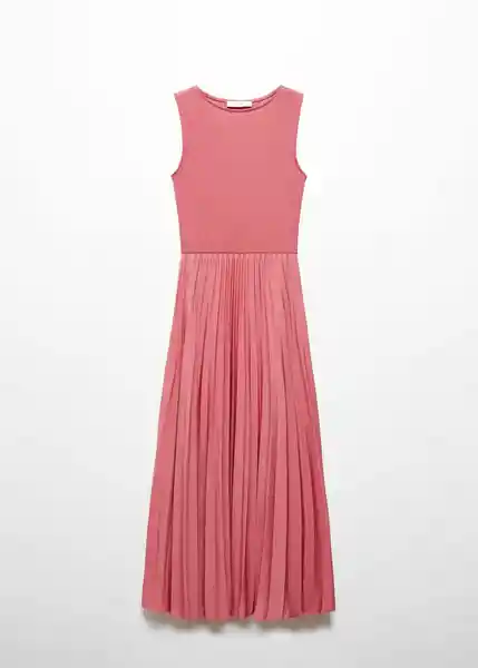 Vestido Caldera-A Coral Talla XS Mujer Mango