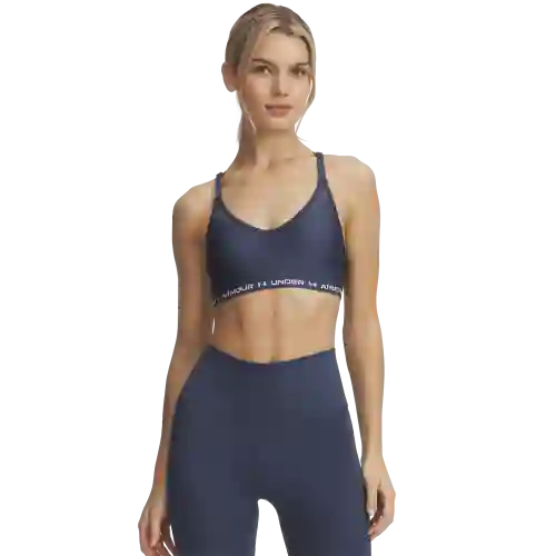 Under Armour Top Entrenamiento Crossback Low de Mujer Gris T LG