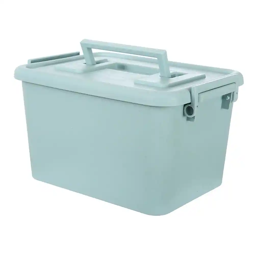 Miniso Caja de Almacenamiento Azul