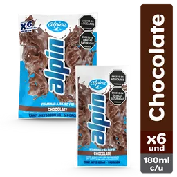 Alpin Leche Entera Chocolate Bolsa