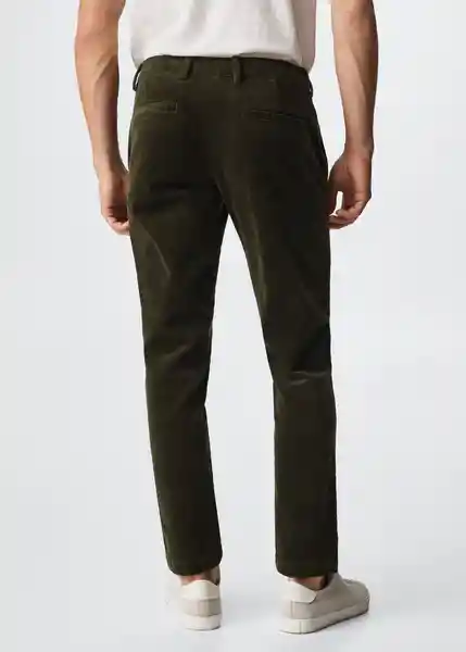 Pantalón Berdam Dark Caza Talla 42 Hombre Mango