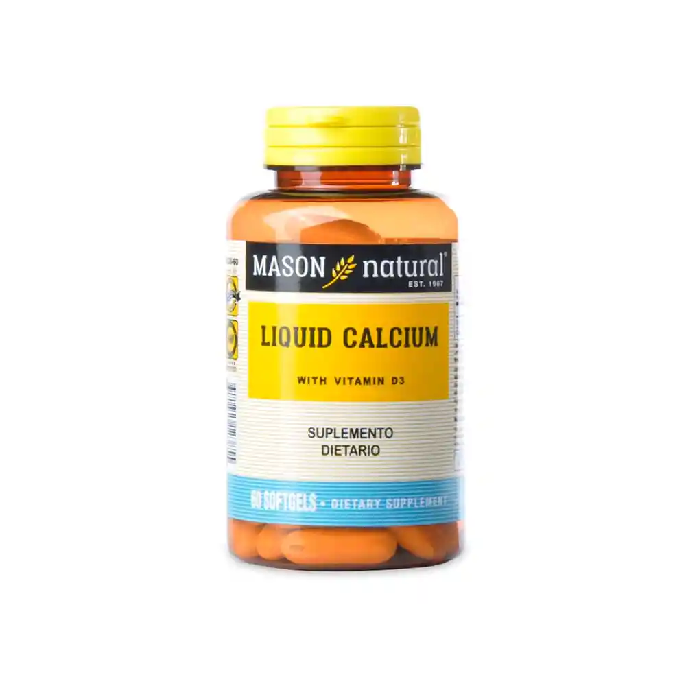 Mason Natural Liquid Calcium (1200 mg)