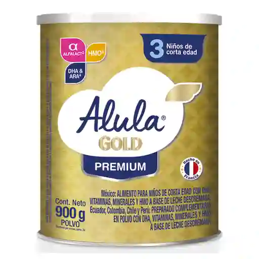 Alula Fórmula Infantil Gold Premium 3 de Corta Edad