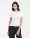 Camiseta Essential Crewneck Blanco 0 Claro Talla M Chevignon