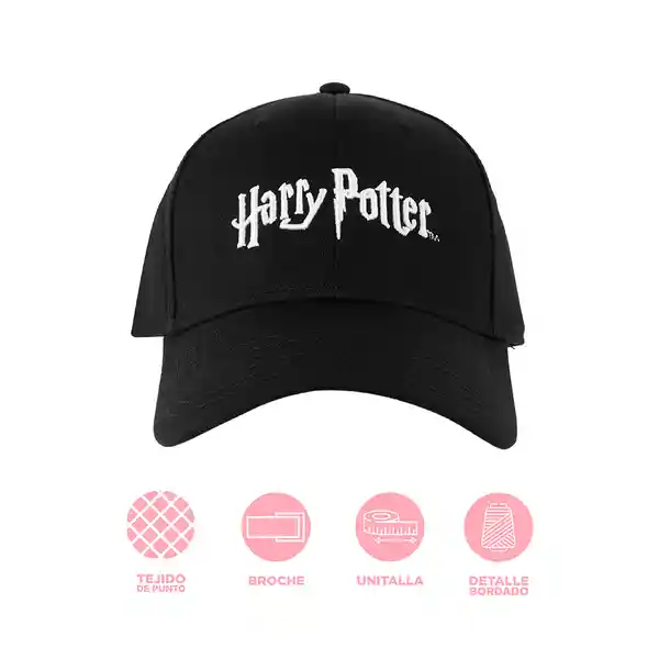 Gorra Serie Harry Potter Negro Miniso