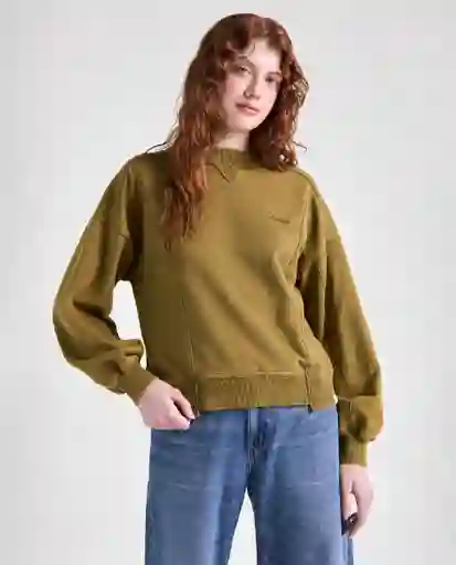 Buzo Mujer Verde Talla S 689G001_VER180627 Americanino