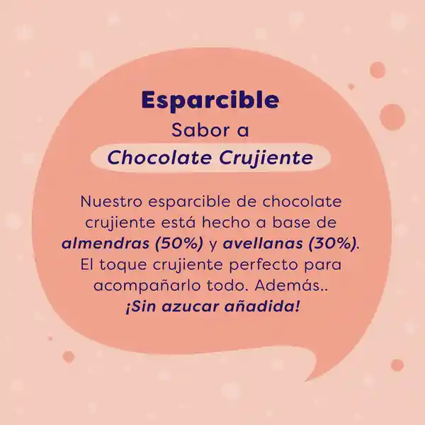 Why Not Esparcible a Base de Almendra Sabor Chocolate Crocante