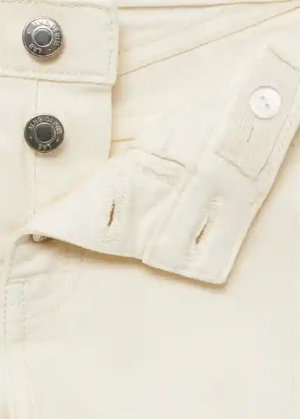 Short Patri Blanco Talla 11 Niñas Mango