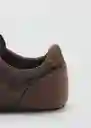 Tenis Deportiva Flat1 Chocolate Talla 38 Mujer Mango
