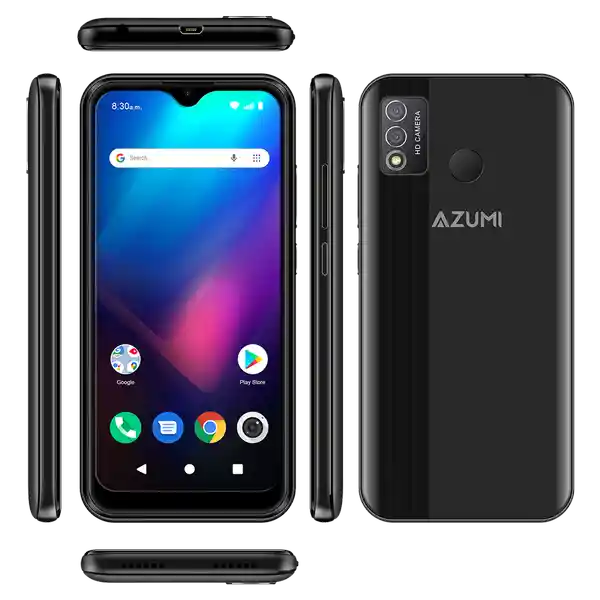 Azumi Celular Noubu A55 16 Gb Negro