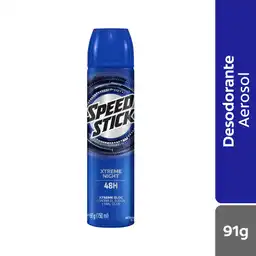 Speed Stick Desodorante en Aerosol Xtreme Night