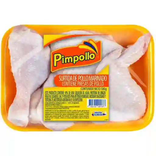 Pimpollo Presas Surtidas de Pollo Marinado