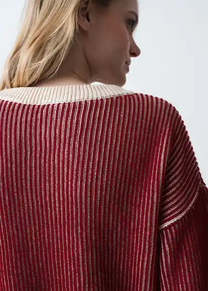Tejido Mujer Crudo Vainilla Claro Talla M 483G098 Naf Naf