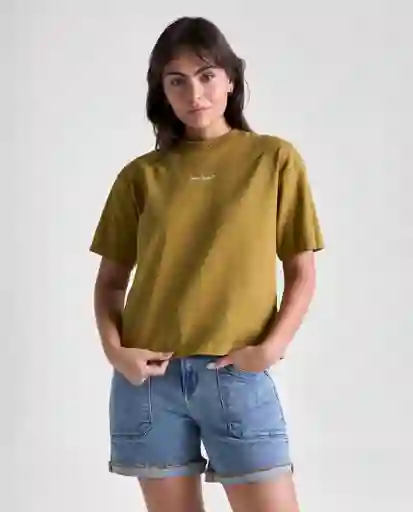 Camiseta Mujer Verde Talla M 609G000_VER170836 Americanino