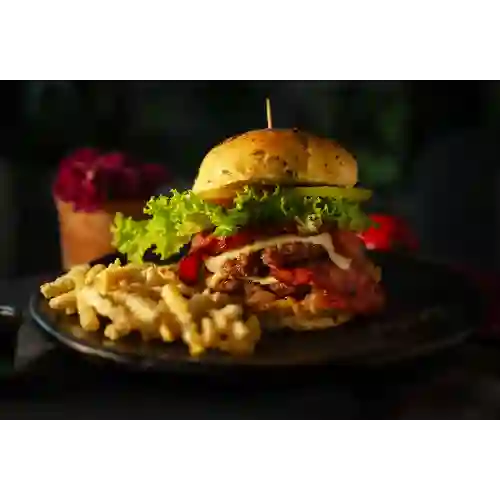 Hamburguesa Artesanal Mala Influencia