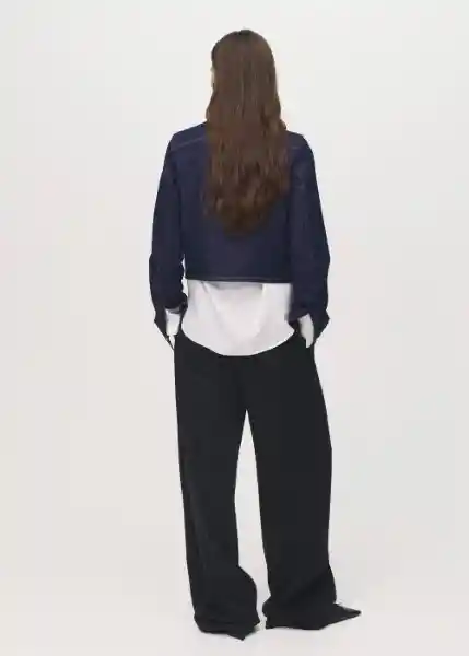 Chaqueta Cazadora Peppa Tejano Soft Talla XS Mujer Mango