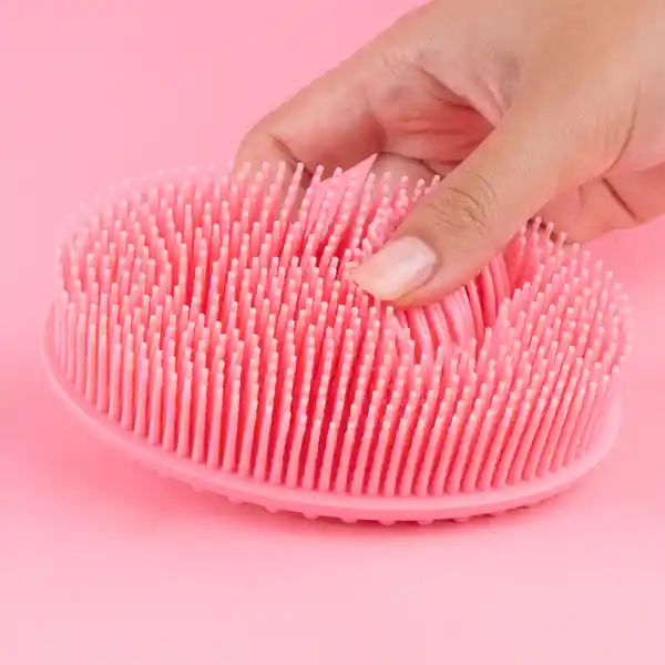 Cepillo Para Ducha Rosa Serie Miniso
